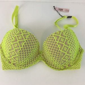 Victoria’s Secret Very Sexy Neon Plunge Bra 32DD